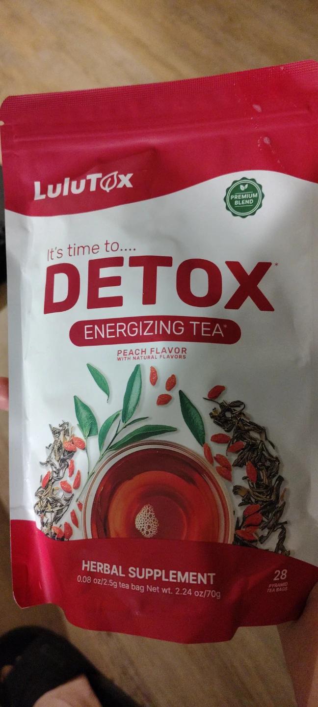 Detox Energizing Tea (Peach Flavour)