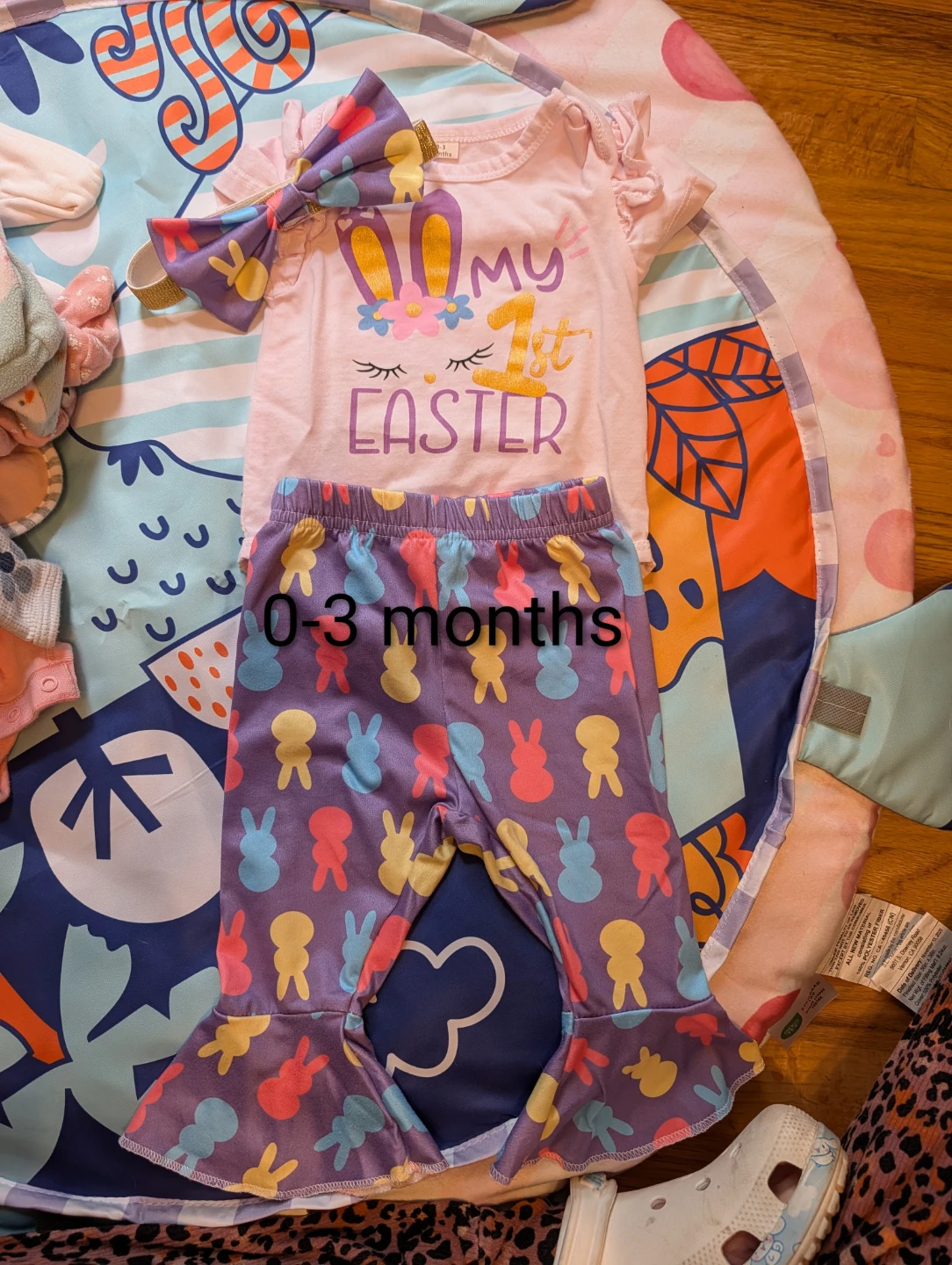 Baby Girl Easter Outfit - 0-3 Months