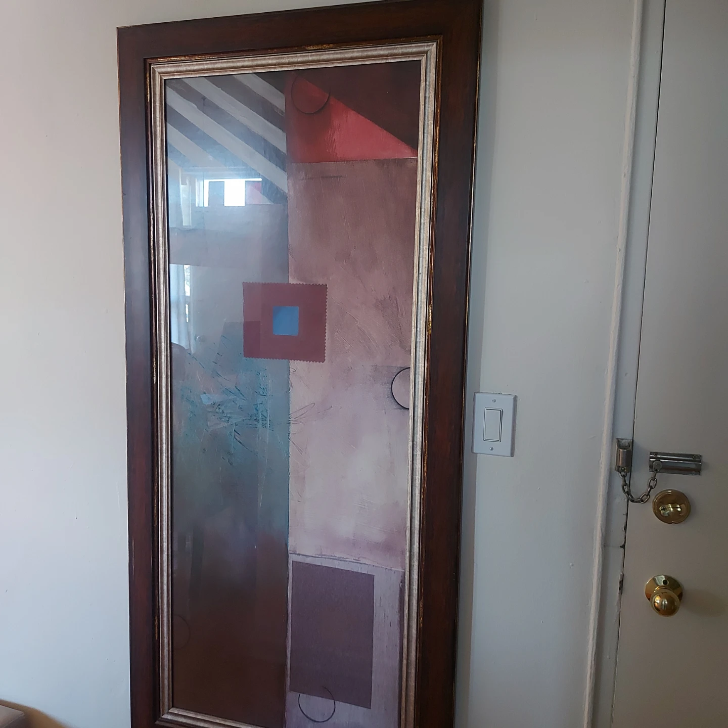 Framed Abstract Art Print - photo 5