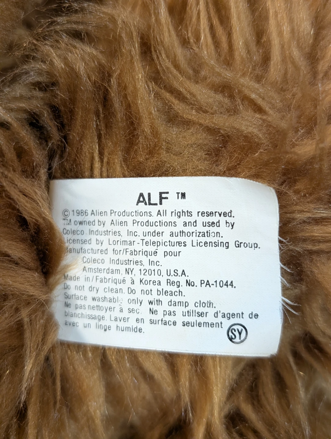 ALF Plush Toy 1986 - photo 4