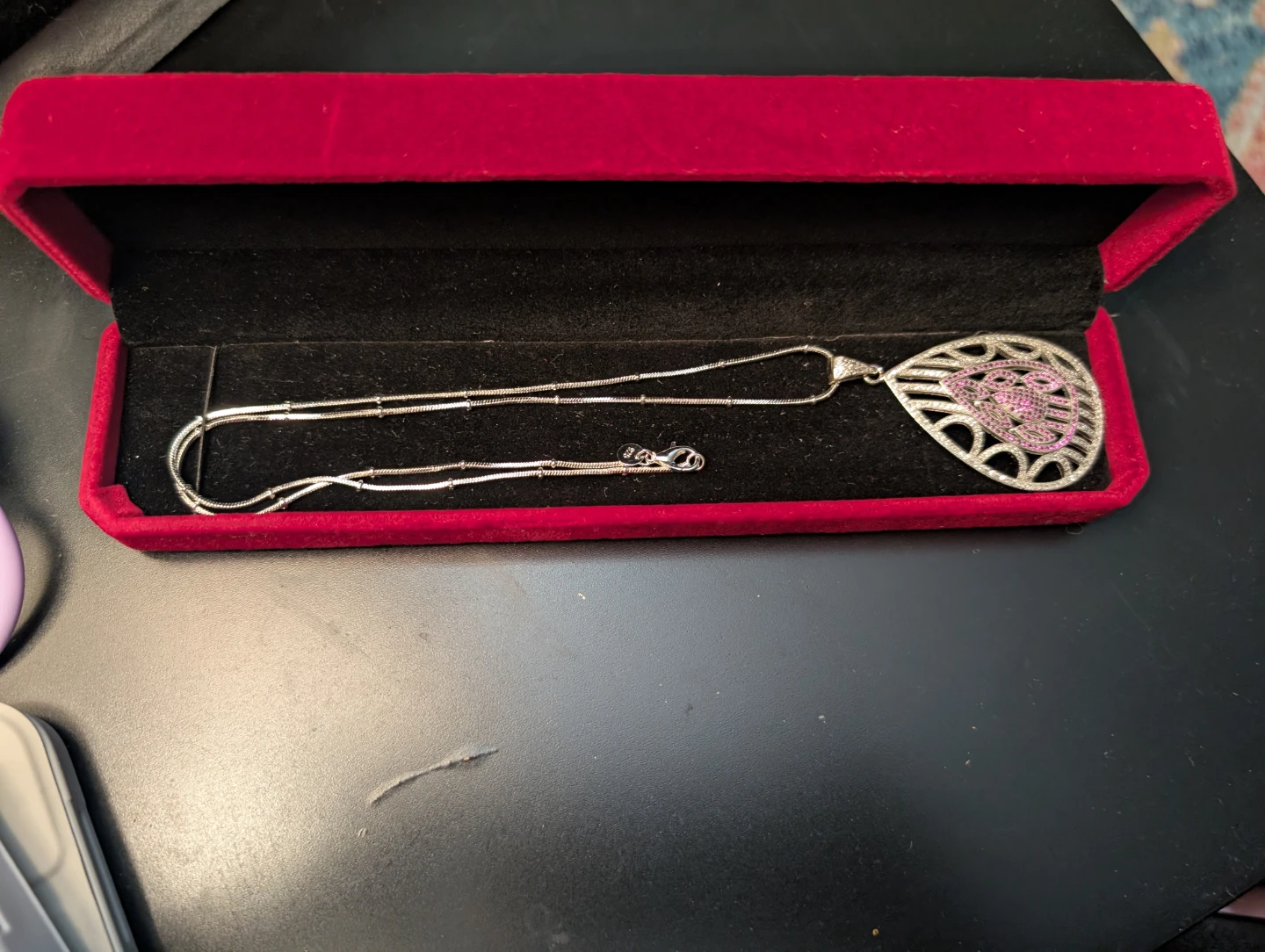 925 Sterling Silver Pendant Necklace - photo 3