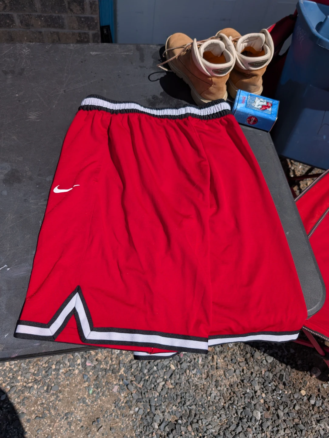 Nike Red Basketball Shorts mens