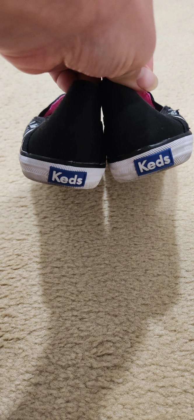 Keds Striped Slip-On Sneakers - Size US 5.5 - photo 2