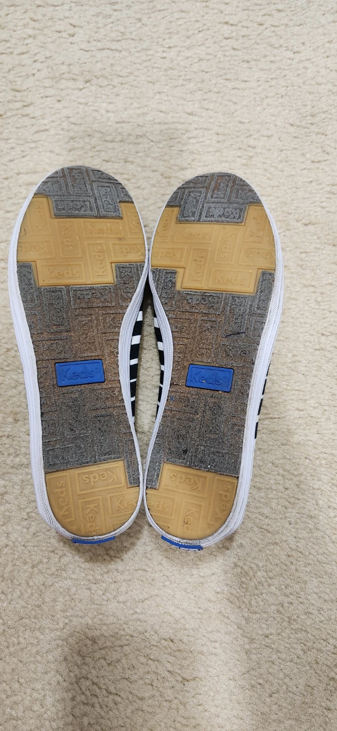 Keds Striped Slip-On Sneakers - Size US 5.5 - photo 4