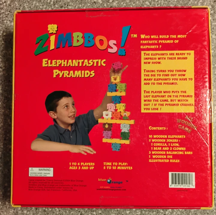 Zimbbos! NEW Wooden stacking block toy - photo 2