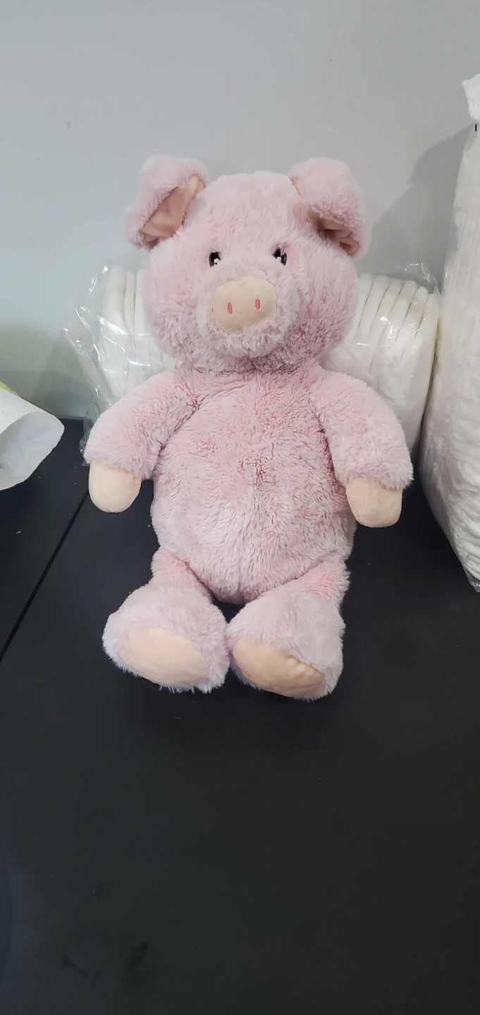 Pink Plush Pig Stuffed Animal