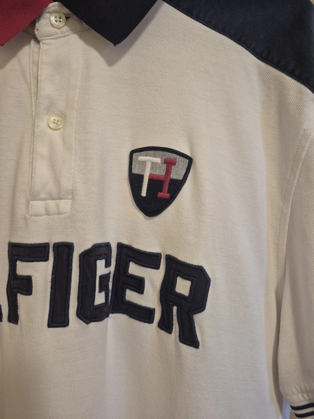 Tommy Hilfiger White Polo Shirt with Logo - photo 2