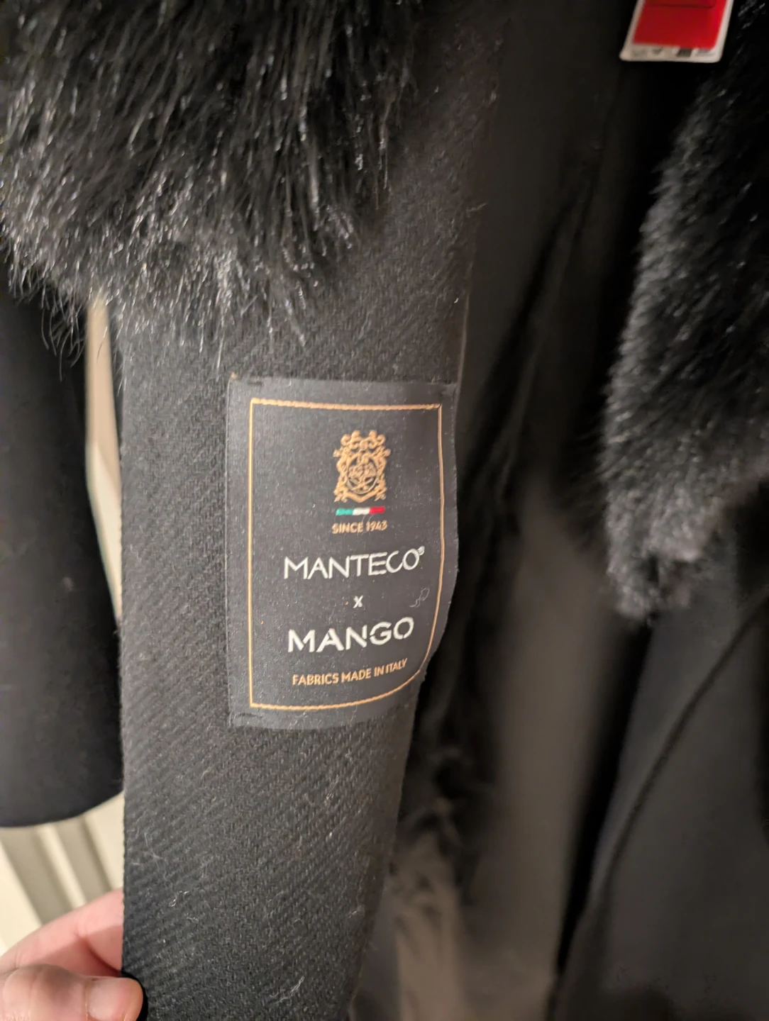 Mango Wool Coat with removable Fur Collar - photo 3