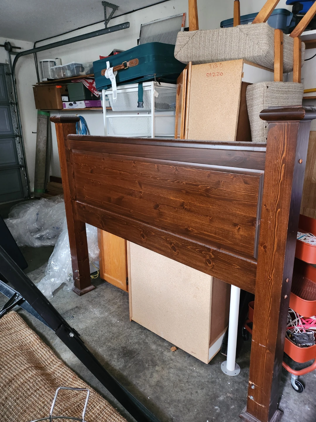 Queen Wooden Headboard