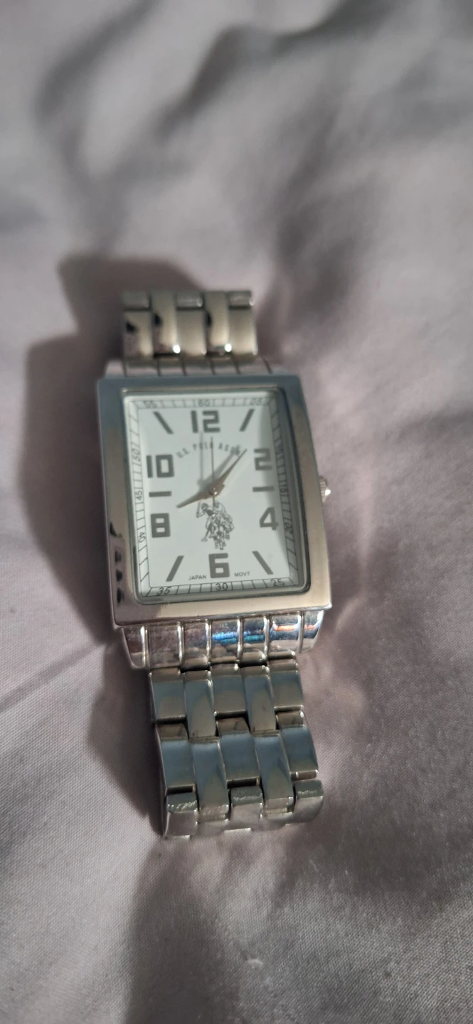 ⚽ U.S. Polo Assn. Rectangular Watch