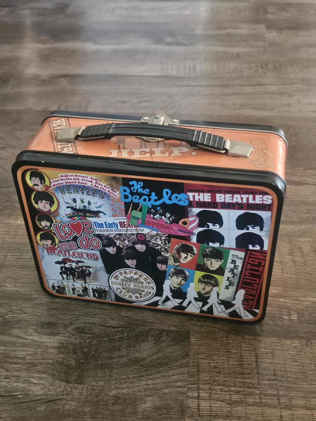The Beatles Collage Tin Lunch Box