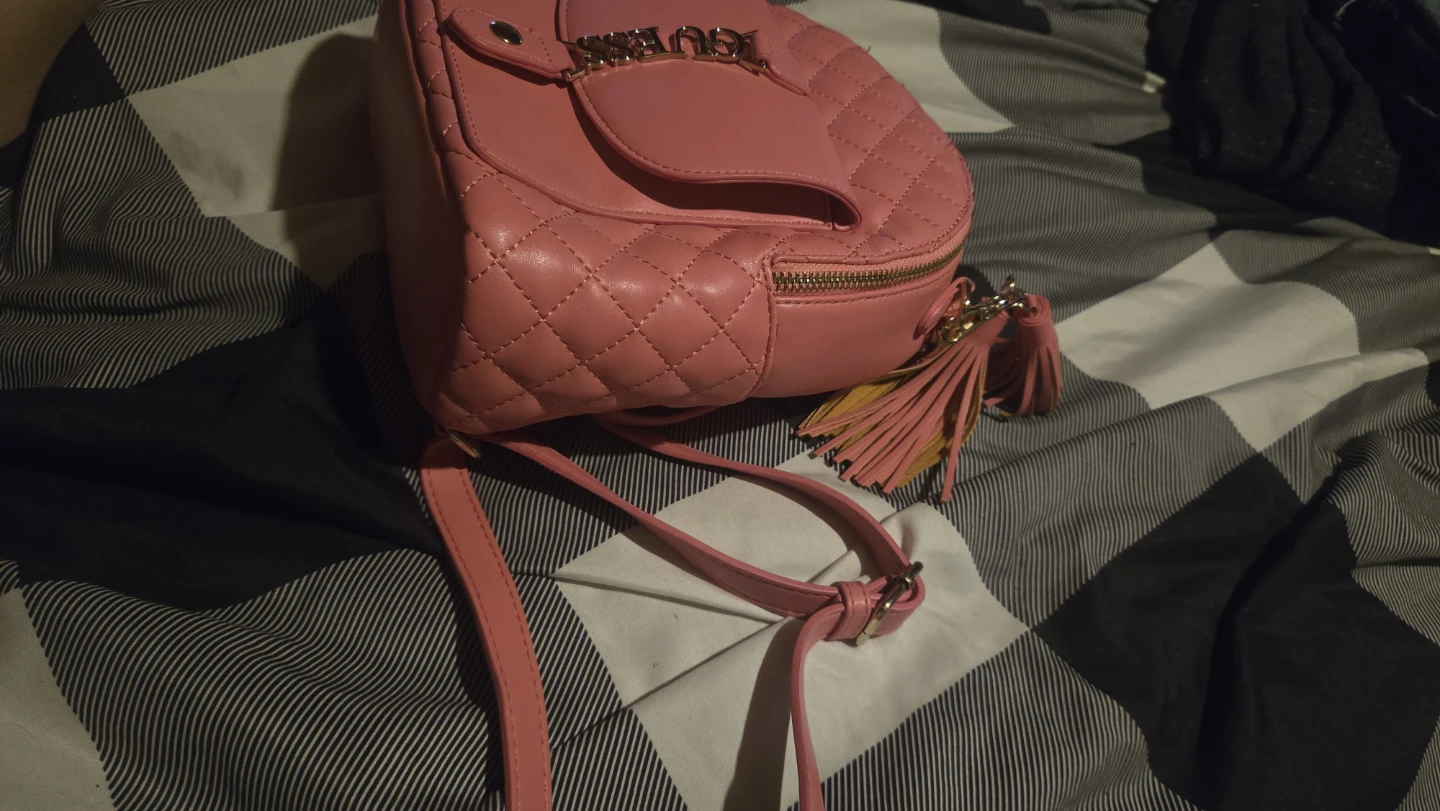 Guess Pink Quilted Backpack - photo 2