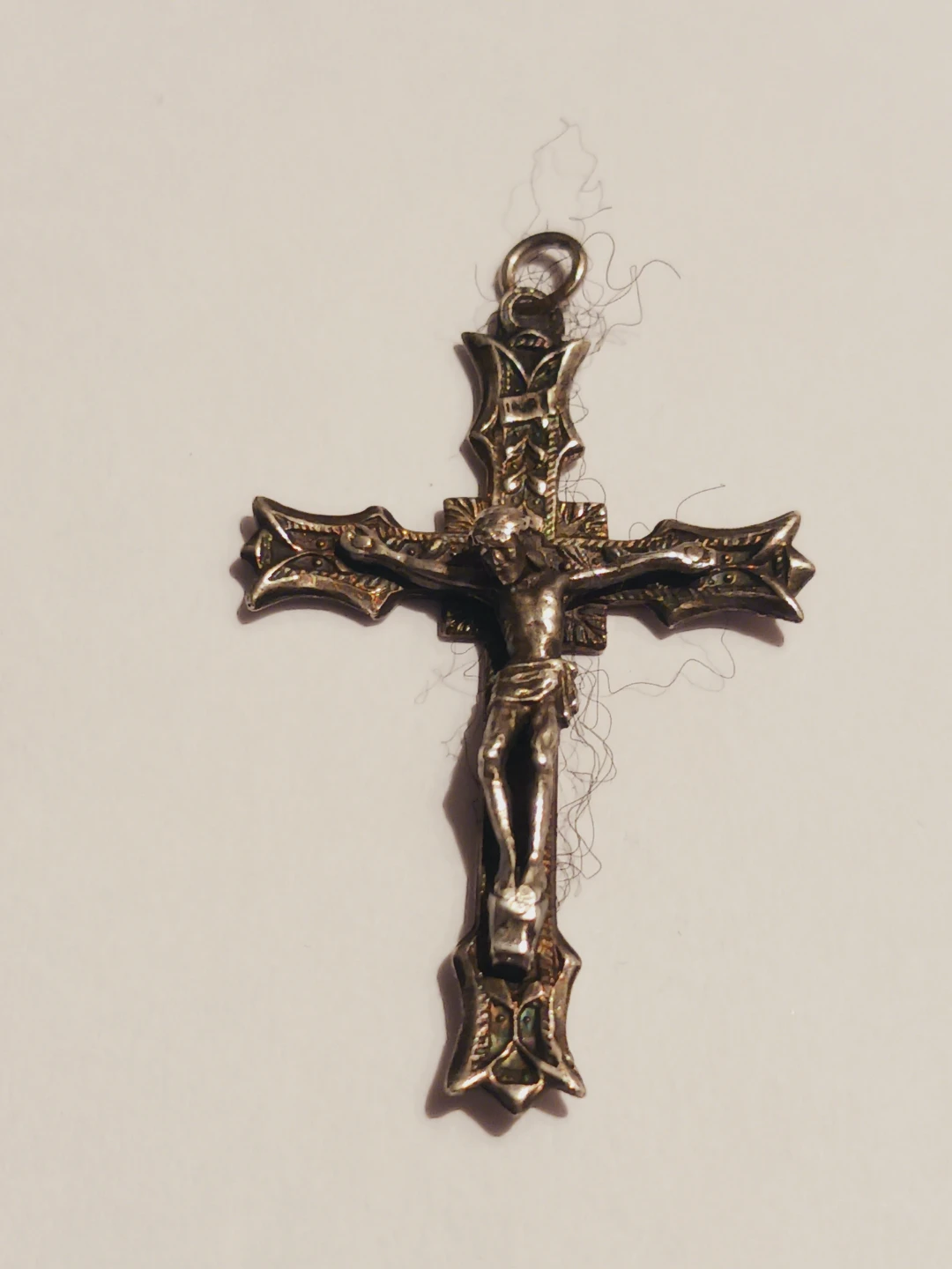 Beautiful Vintage Sterling Silver 925 Crucifix Pendant