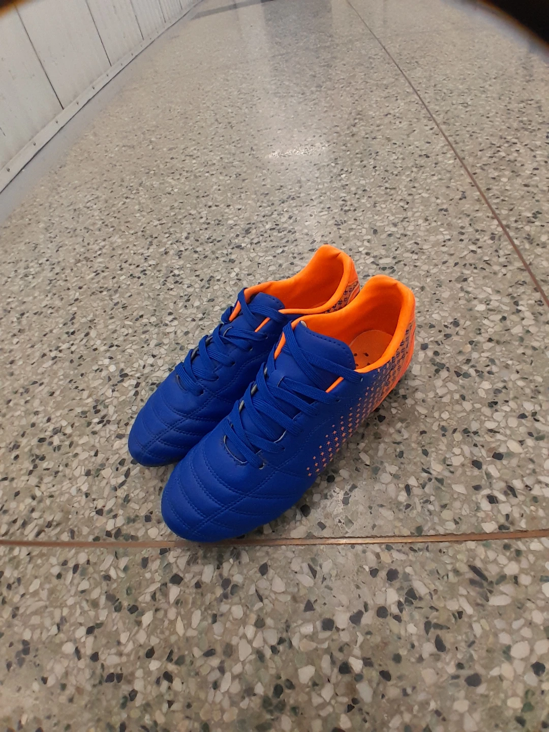 Blue and Orange Soccer Cleats Men's Size 7 - photo 4