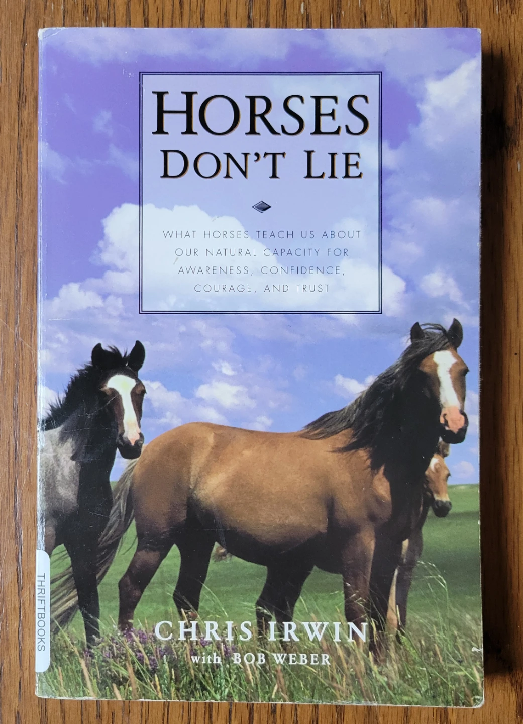 Horses Don't Lie by Chris Irwin and Bob Weber ⚽