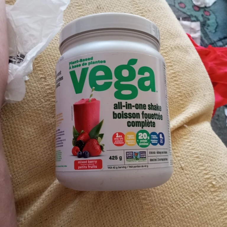 Vega All-in-One Shake Mix - Mixed Berry
