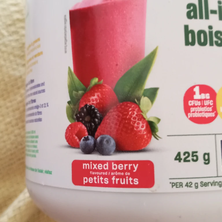 Vega All-in-One Shake Mix - Mixed Berry - photo 2