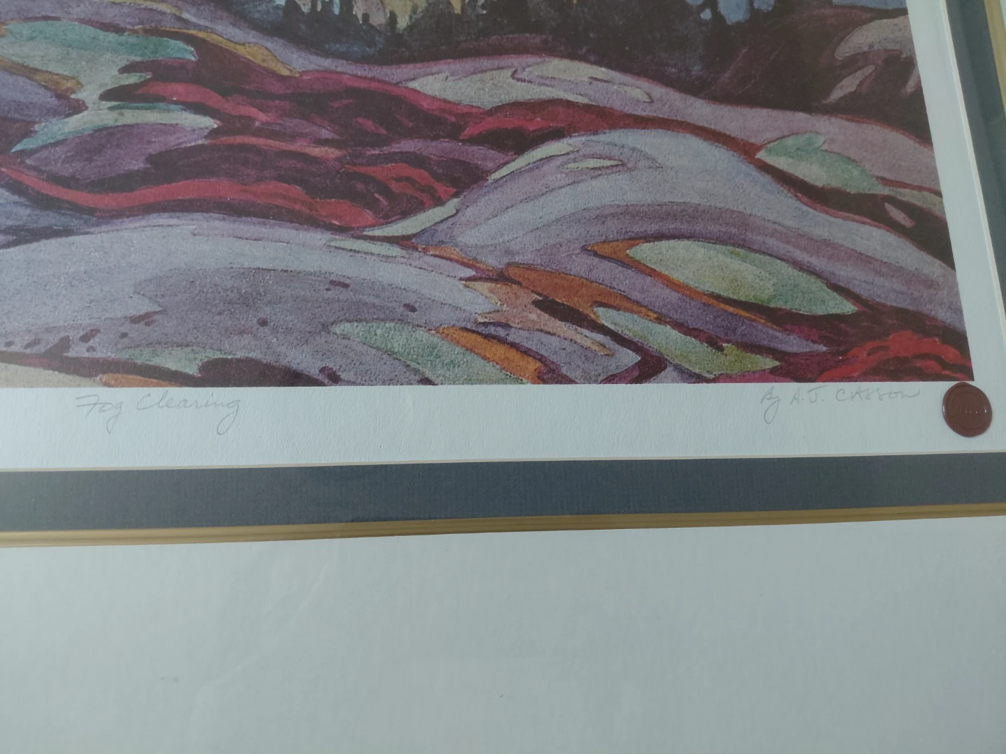 "Fog Clearing" by A. J. Casson - photo 2