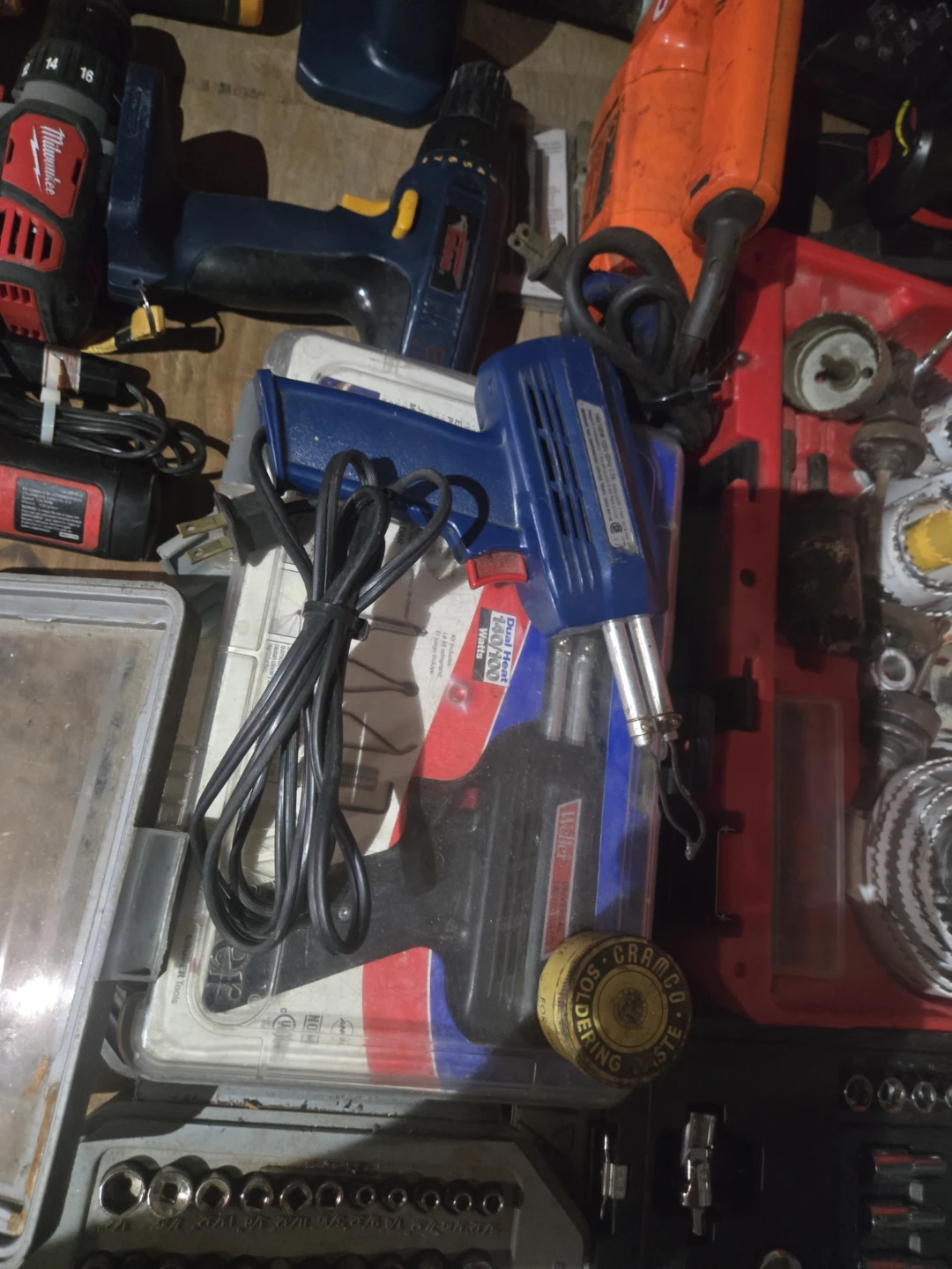 Weller Dual Heat 140/100 Watt Soldering Gun Kit