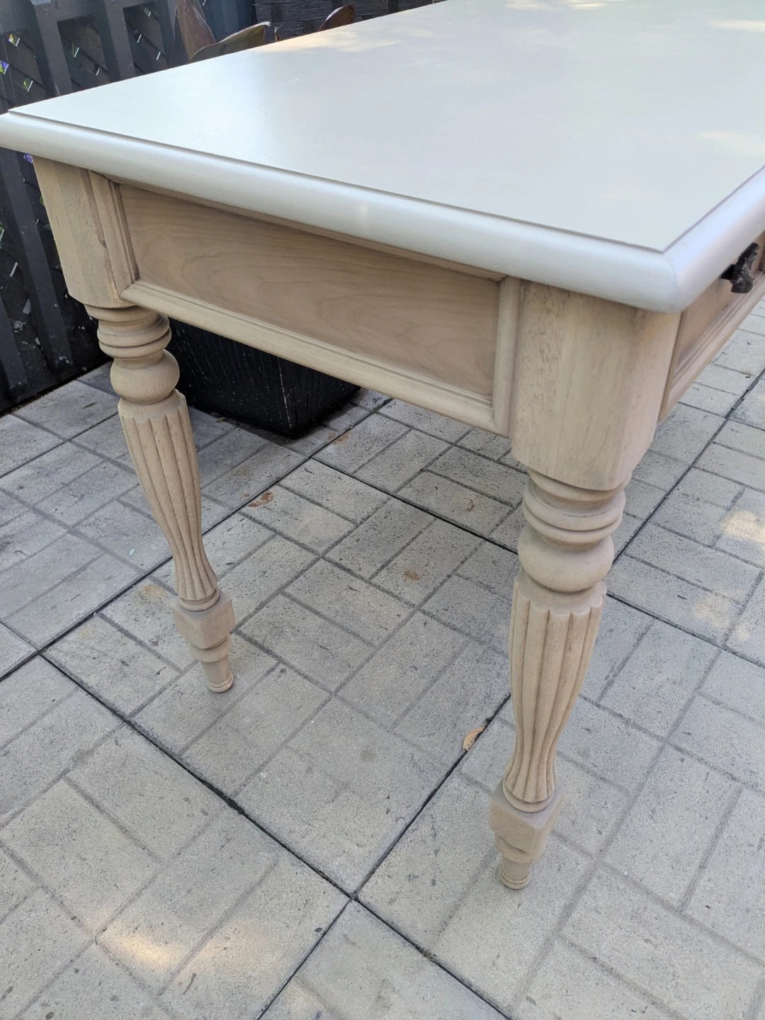 Refinished Bombay Console Table - photo 3