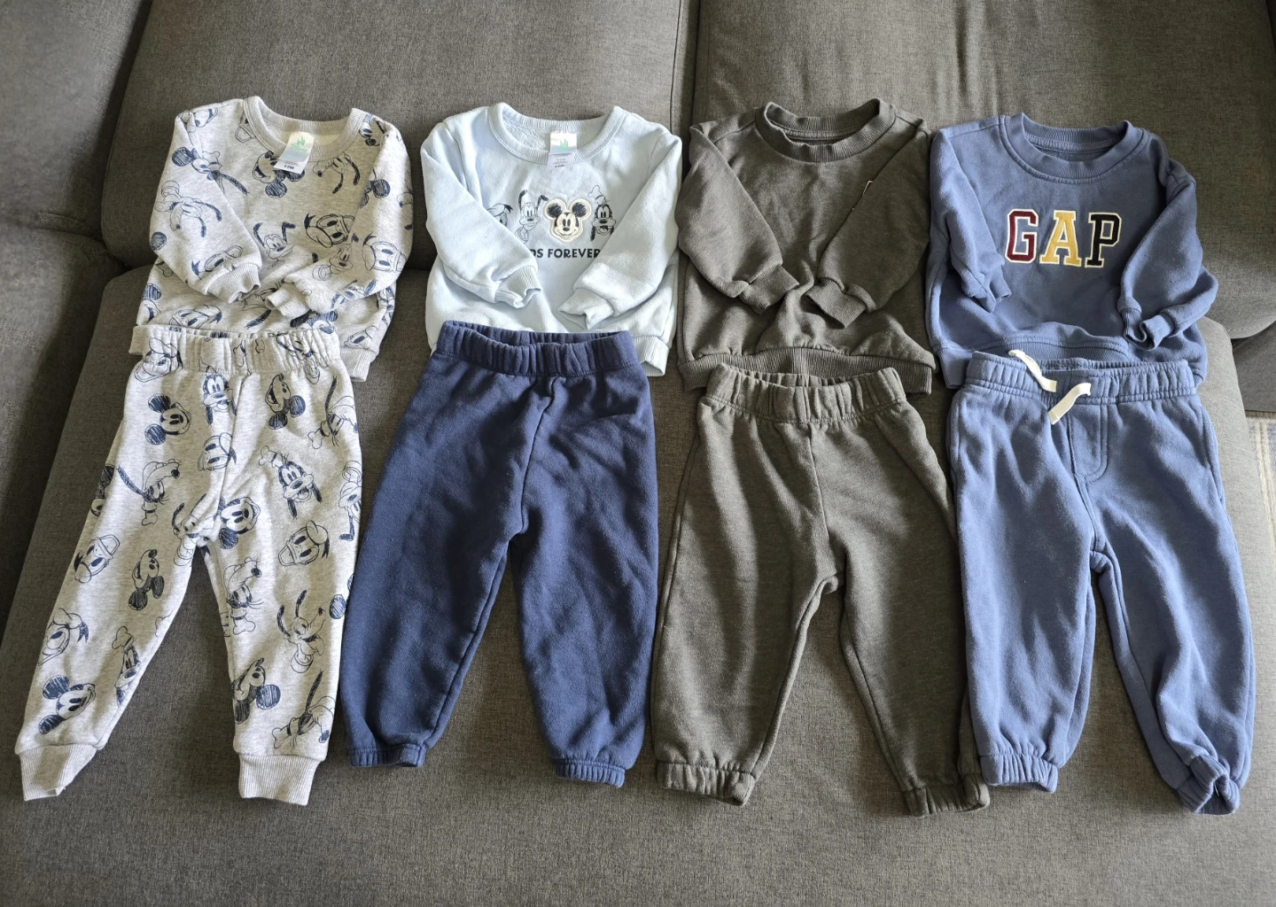 Baby Boys' Sweatshirt and Pants Set (GAP, Disney...)