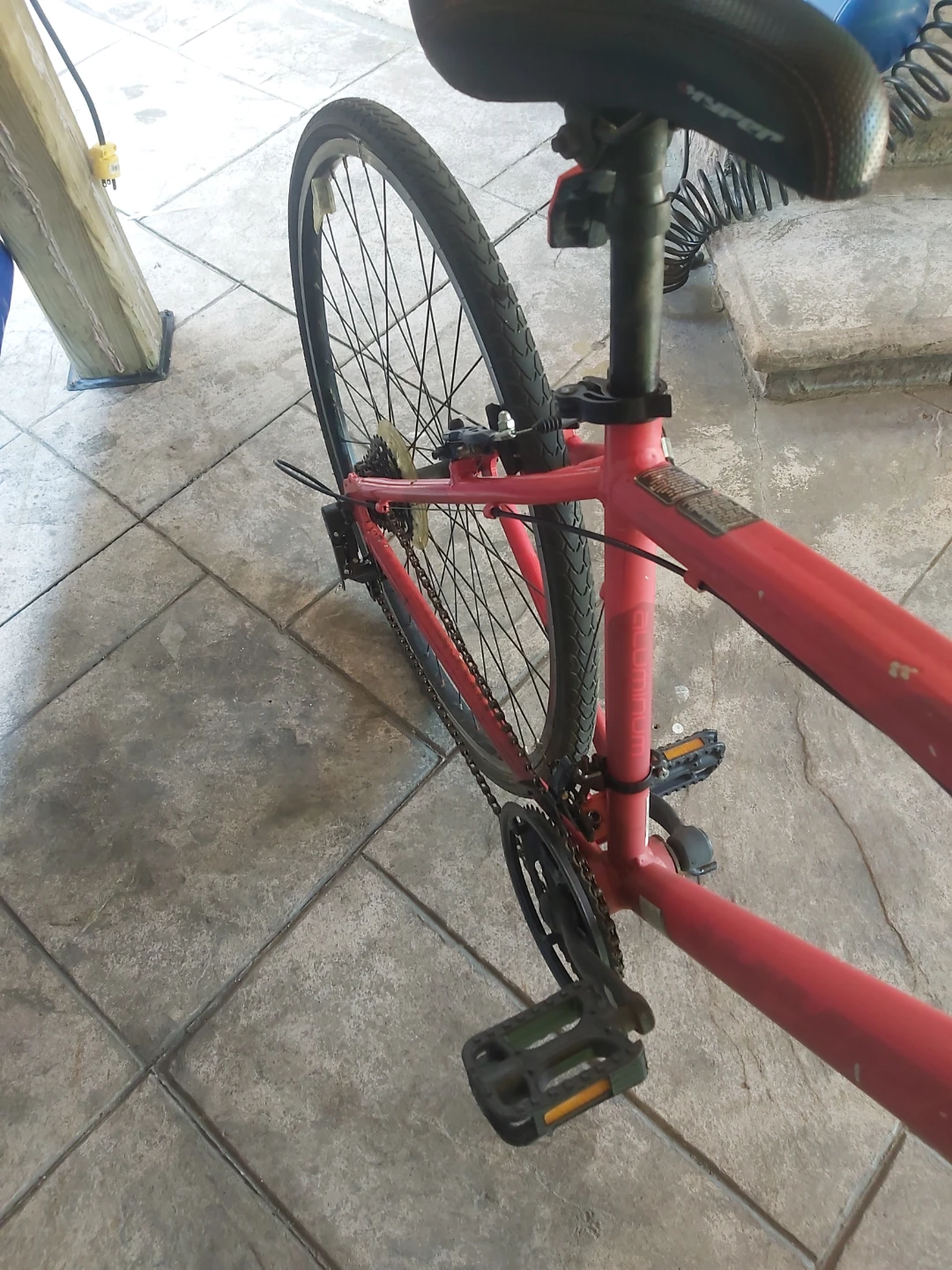 Red Hybrid Bicycle - photo 3