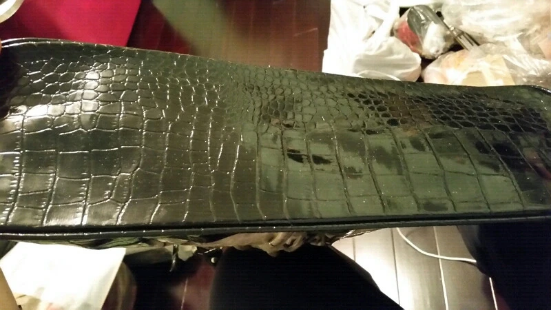 GREY AND BLACK FLOWERED PURSE ⚽️ - photo 2