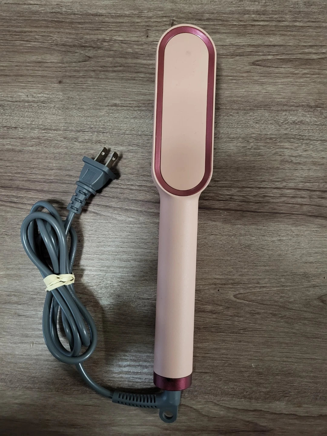 Pink ZS-380 hair Straightener Pro Brush - photo 5