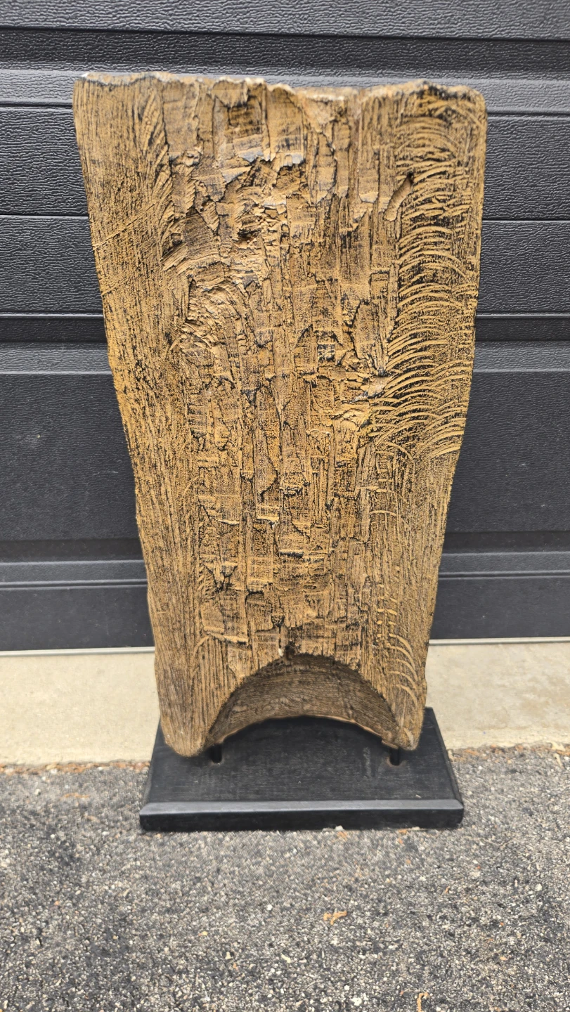 Carved style, Figure Statue with Drum - photo 4