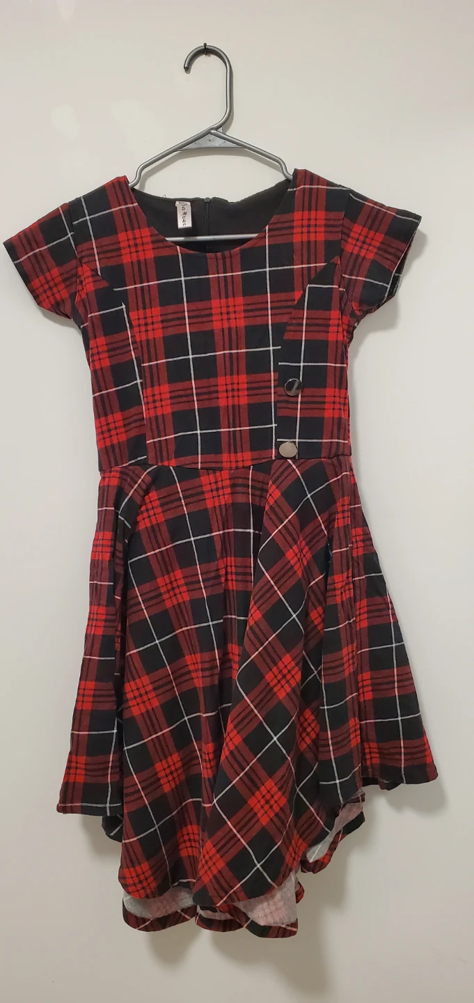 Plaid Dress