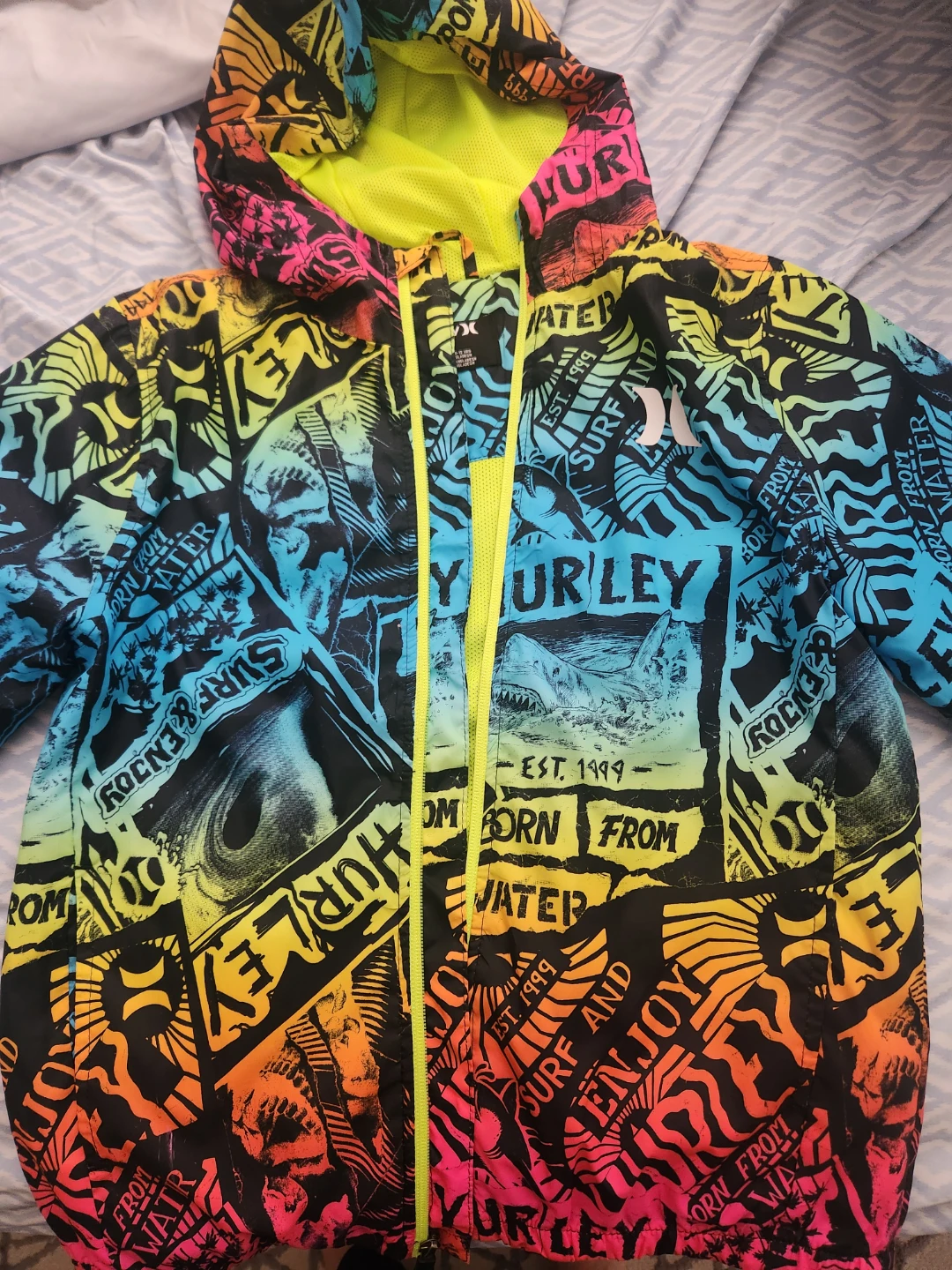 Hurley Youth Windbreaker Jacket