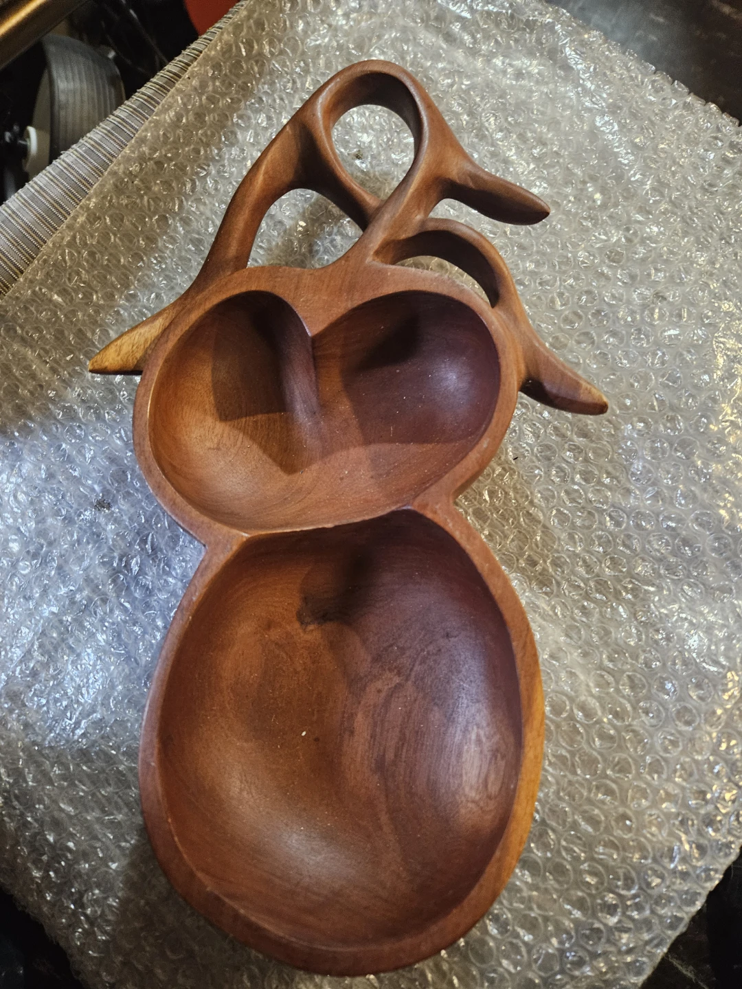 Wooden Decorative Serving Bowl - photo 2
