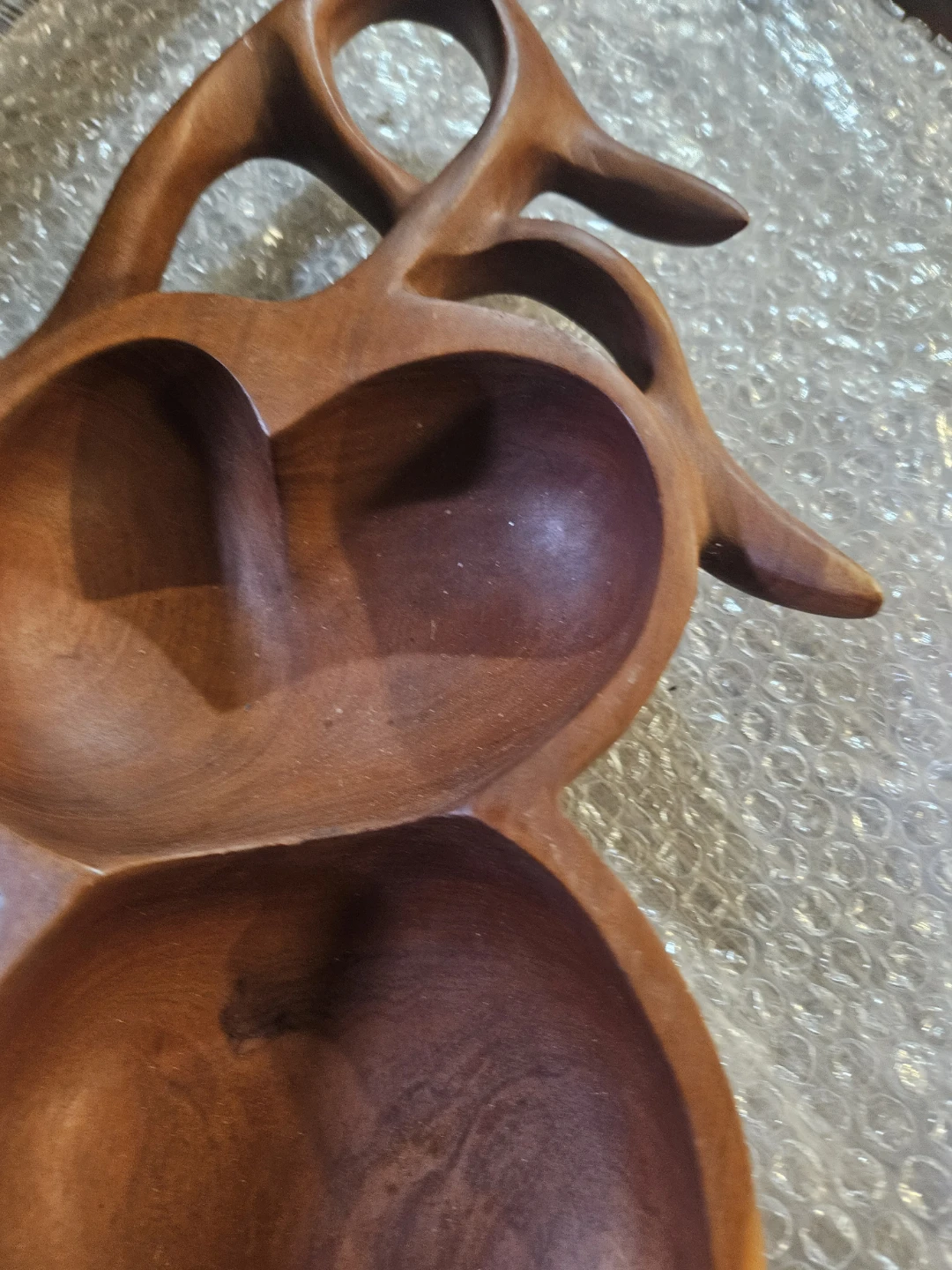 Wooden Decorative Serving Bowl - photo 3