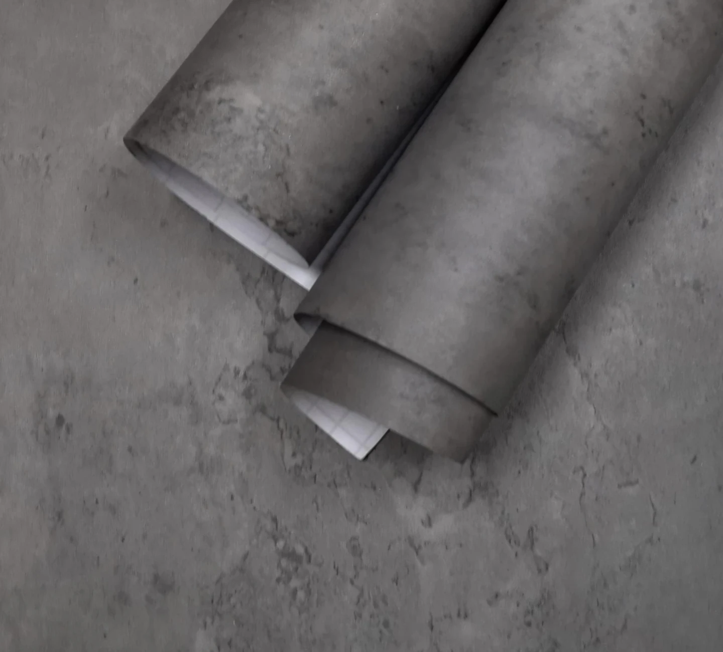 Faux Concrete Cement Self Adhesive Wallpaper 15.7"x197"