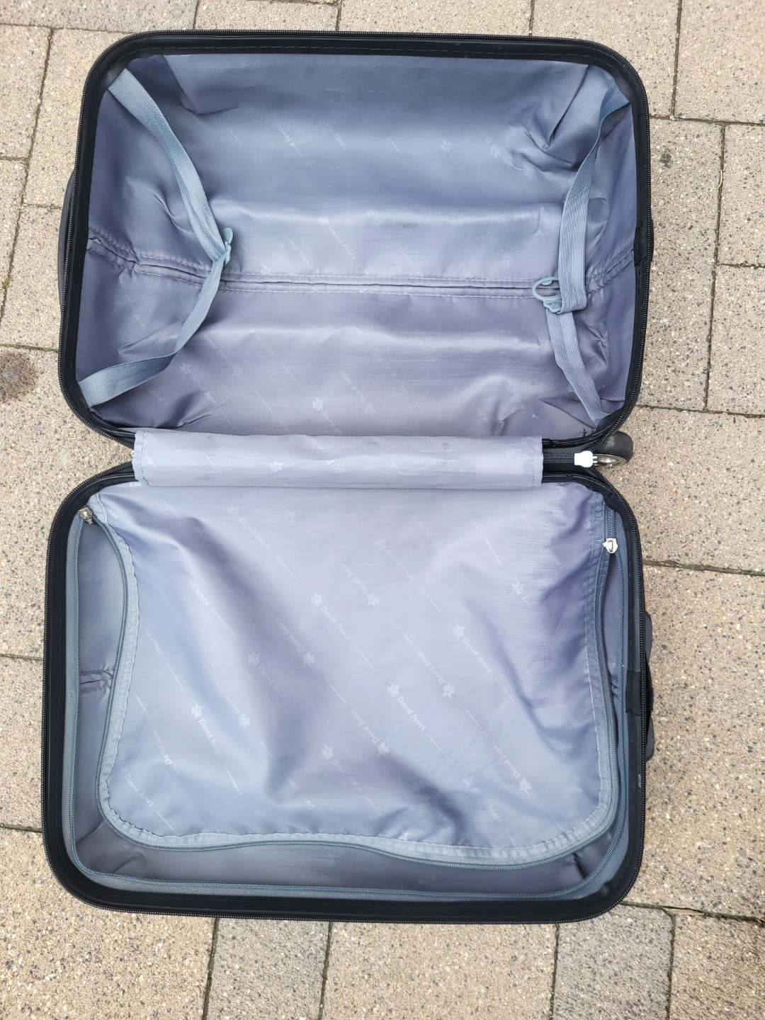 ⚽️ David Jones Black Hardside small Suitcase - photo 4
