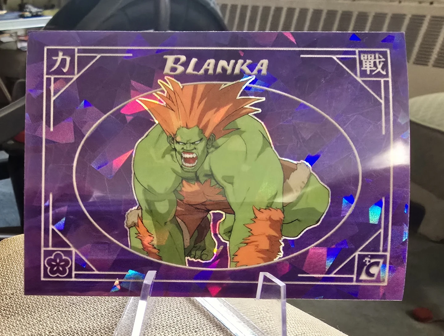 Street Fighter Alpha Blanka 01 ALPHA CARD
