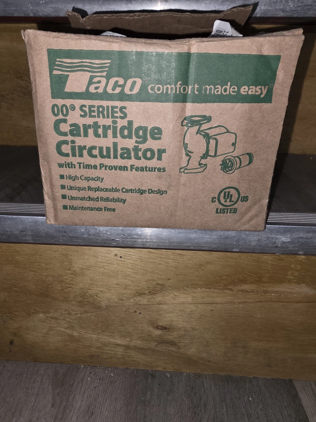Taco 00 Series Cartridge Circulator Pump