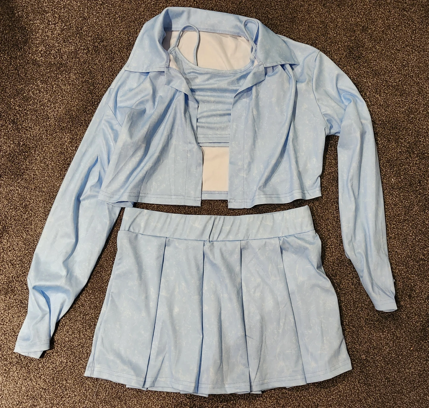 3-Piece Light Blue Set