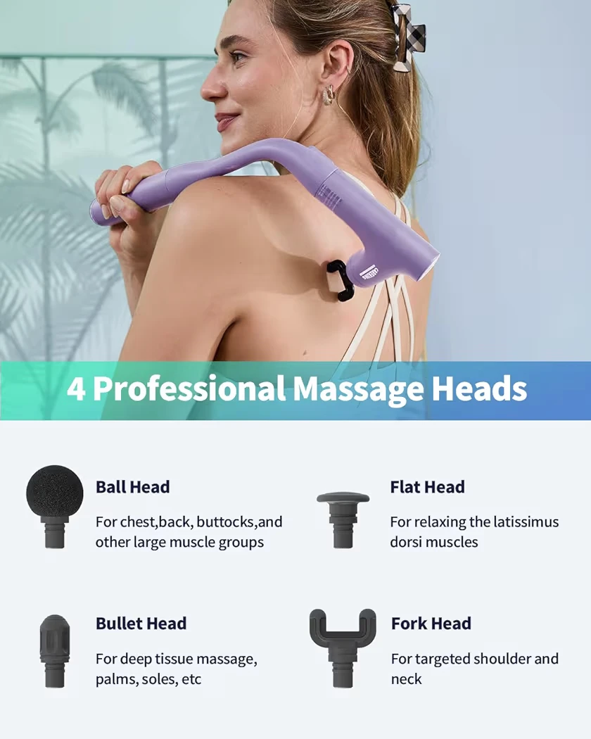 CAREKING 3-in-1 Detachable Massage Gun - photo 4