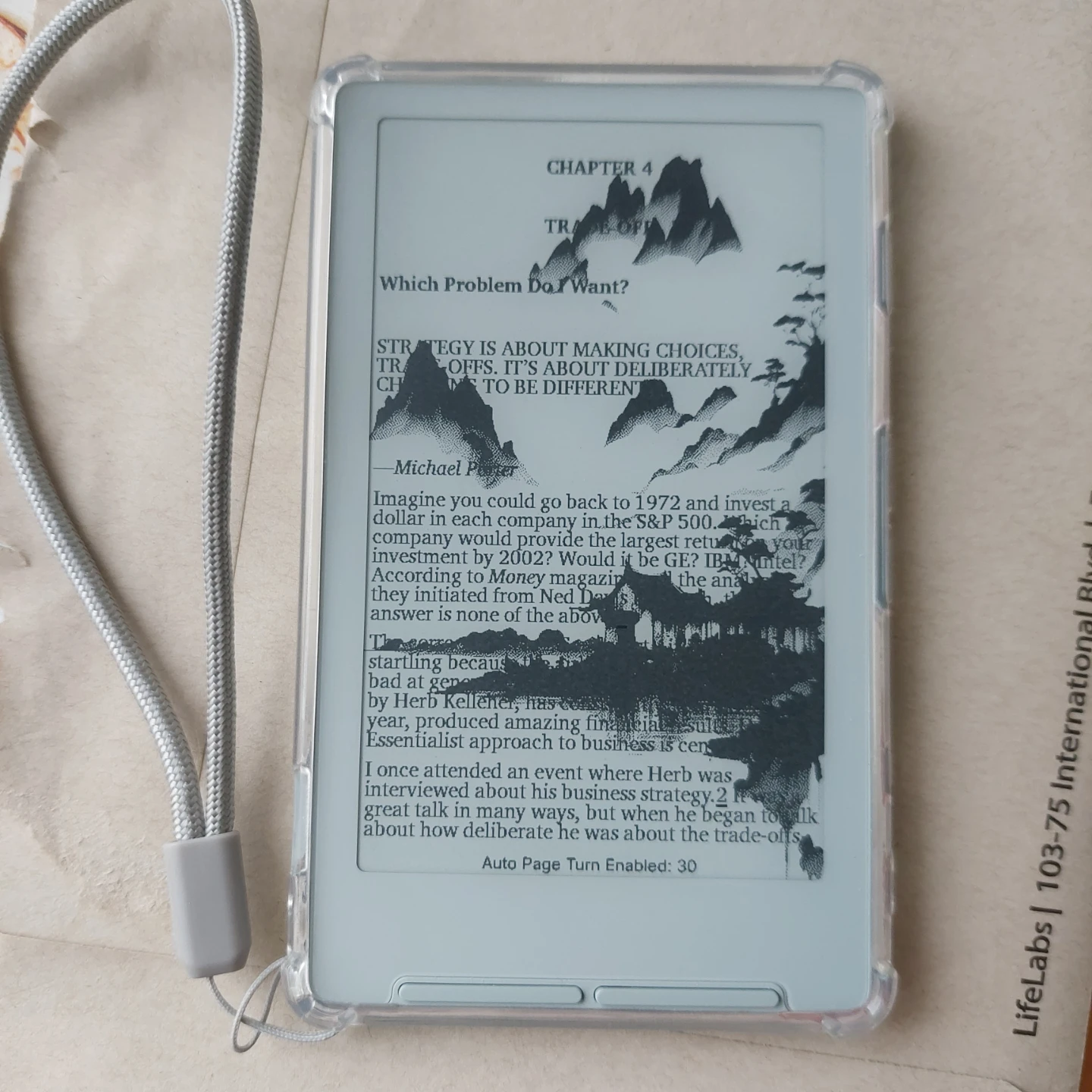 XTEINK X4 ereader + flip case + clear case - photo 2