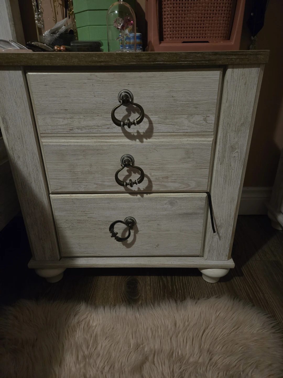 mirror with dresser bed frame 2night stand cabinet stand - photo 2