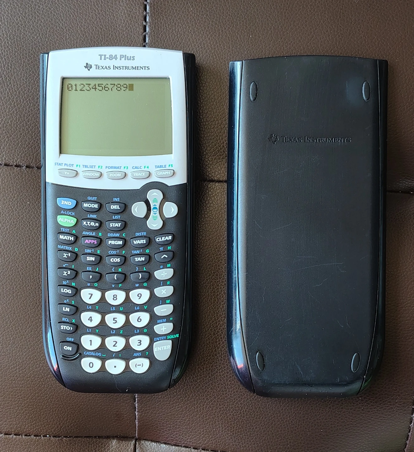 Texas Instruments TI-84 Plus Calculator with Cover