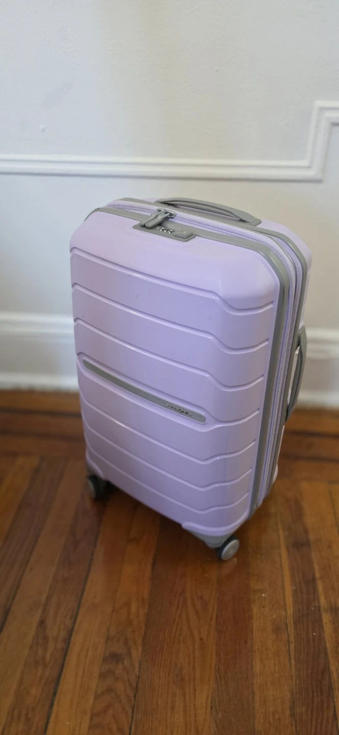 Samsonite Carry-On Spinner Luggage- Lavender
