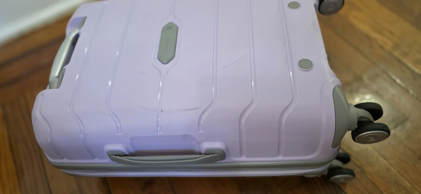 Samsonite Carry-On Spinner Luggage- Lavender - photo 3