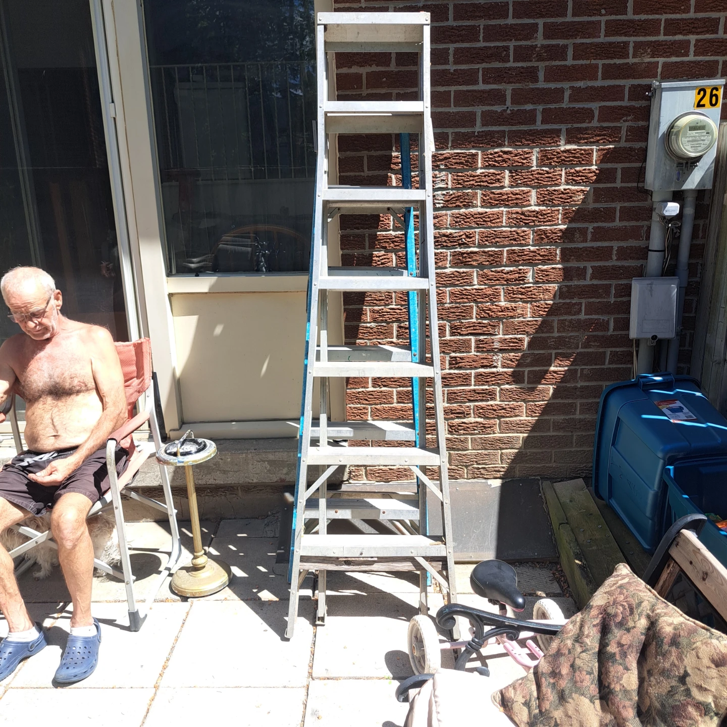 Aluminum Step Ladder