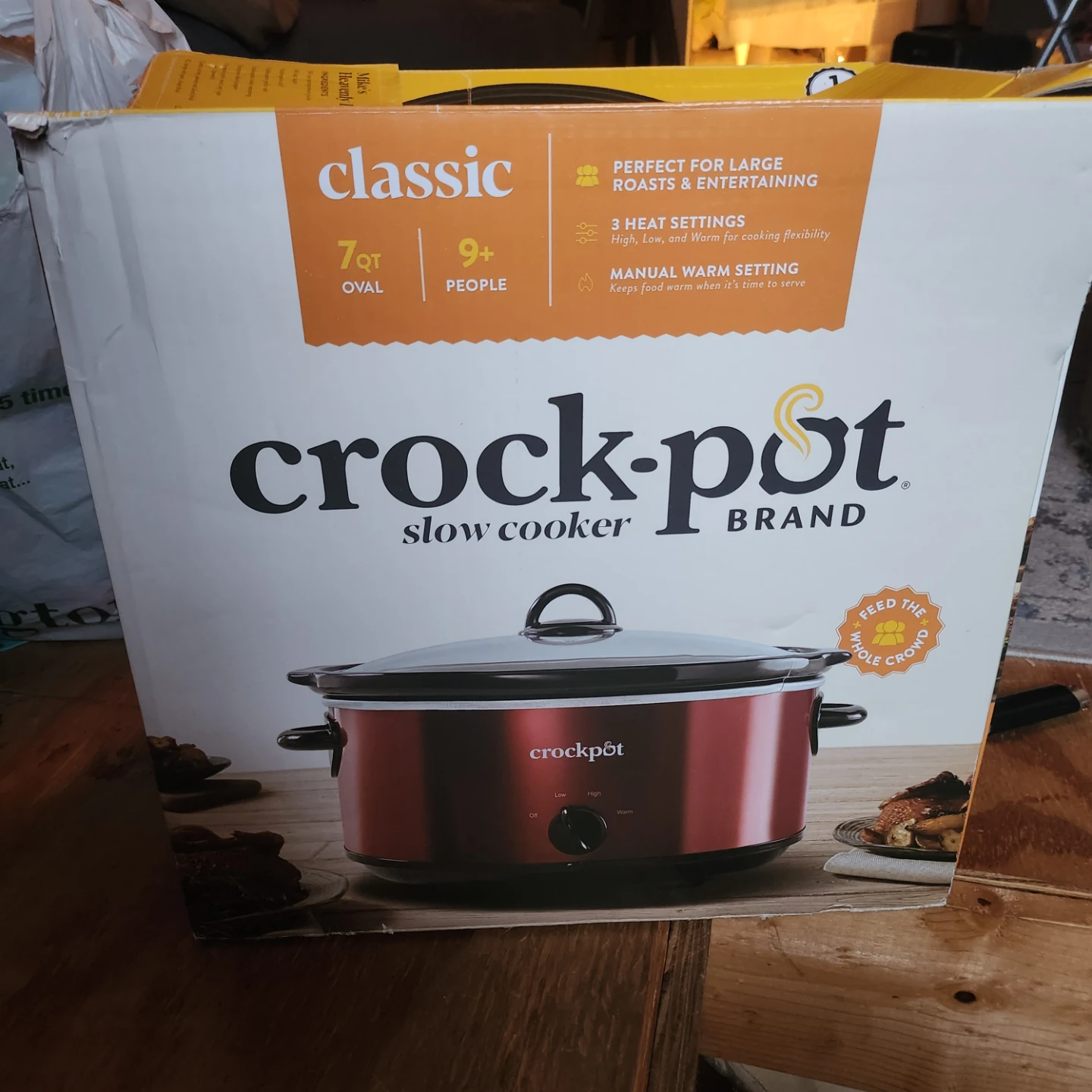 Crock-Pot 7QT Oval Slow Cooker