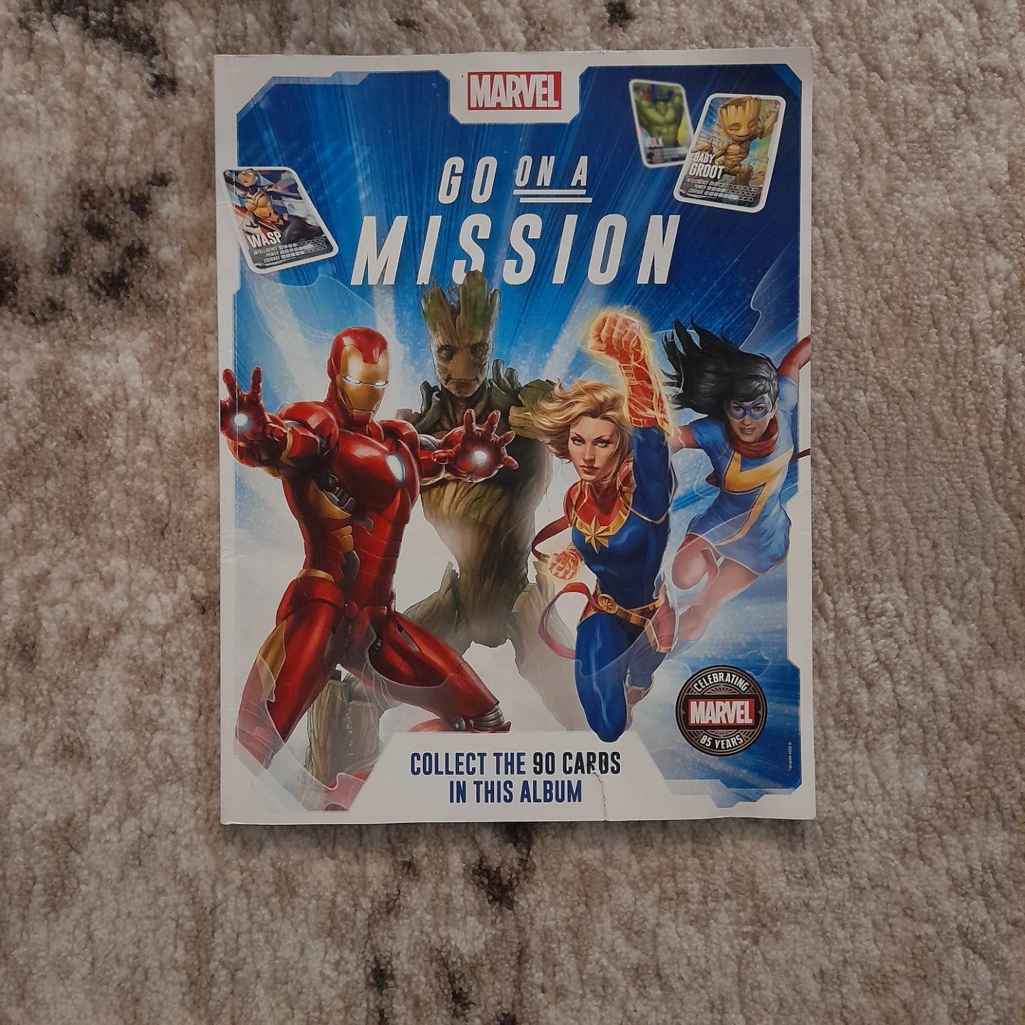 Marvel Go On A Mission Card Album - photo 4