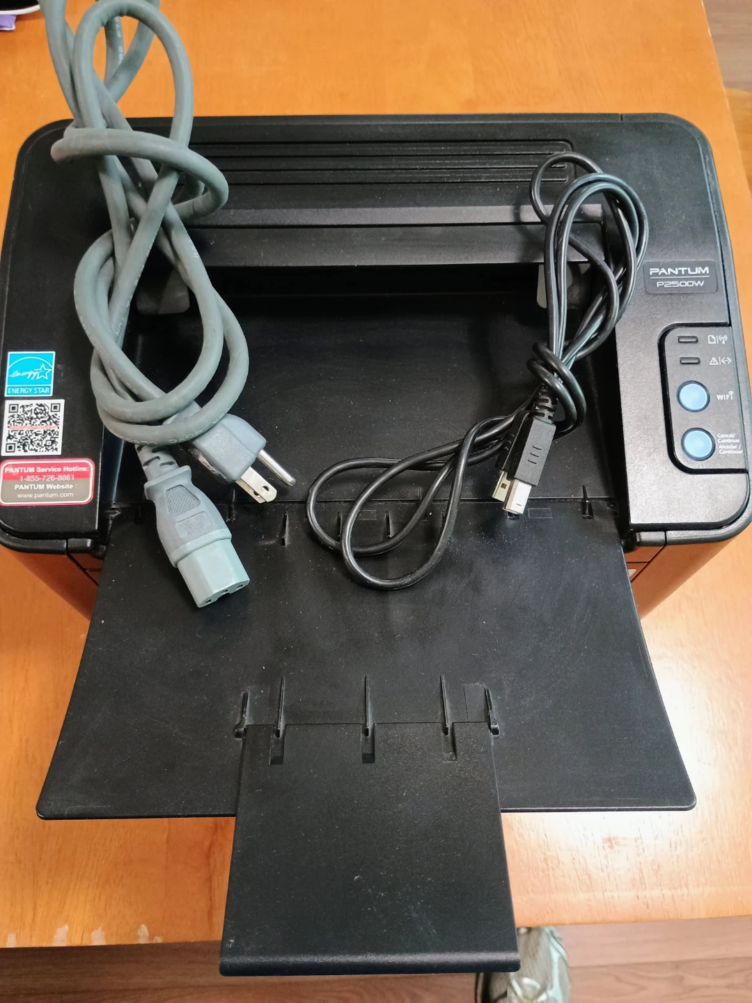 ⚽  Pantum P2500W Laser Printer with Toner Cartridge - photo 2