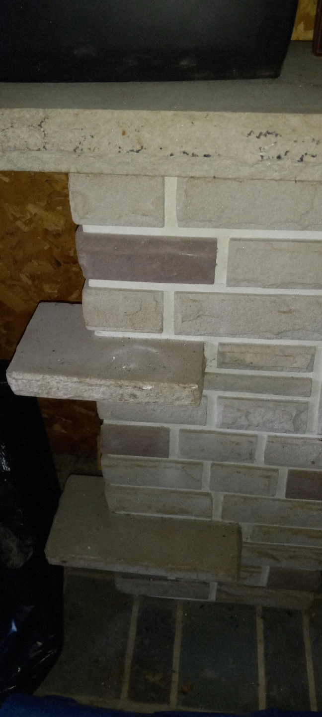 Electric Fireplace with Stone Mantle - photo 2