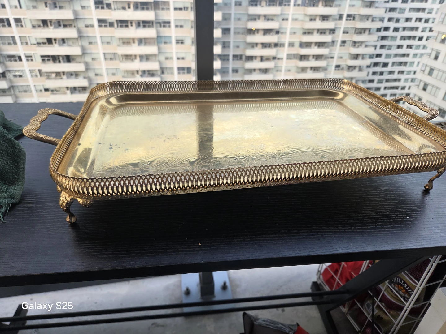 Decorative Gold Serving Tray - photo 5